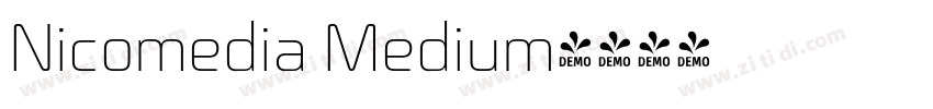 Nicomedia Medium字体转换 Nicomedia Medium字体转换